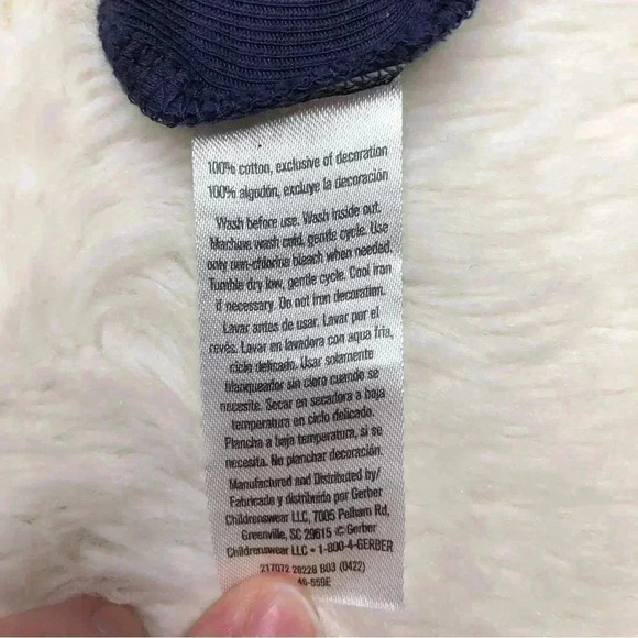 Gerber Onesie  Diaper Shirt Space Alien Blue Size Newborn - Picture 9 of 16